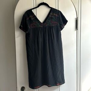 Madewell Embroidered Shift Dress